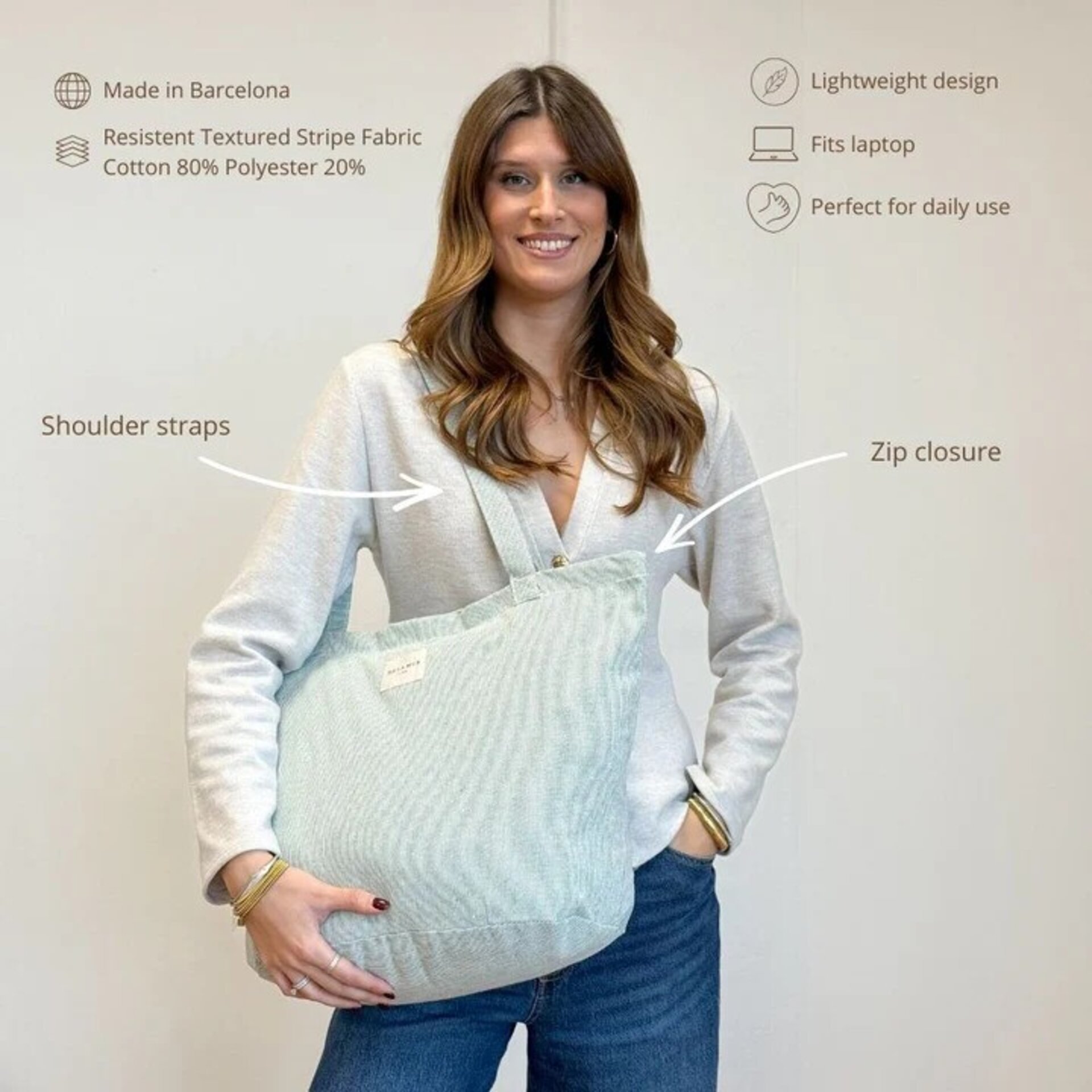 Bolsa Grande Cremallera Teo - 3