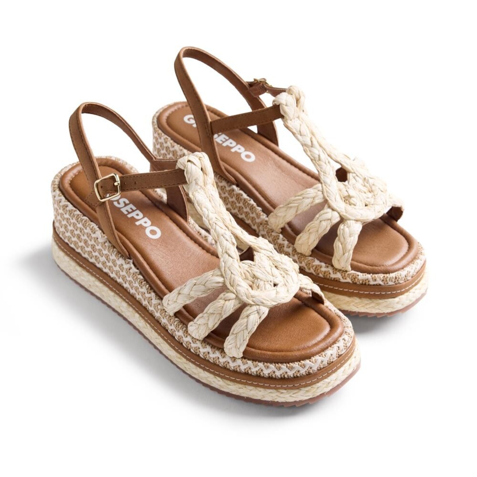 SANDALIAS CUÑA RAFIA HARCOURT - 4