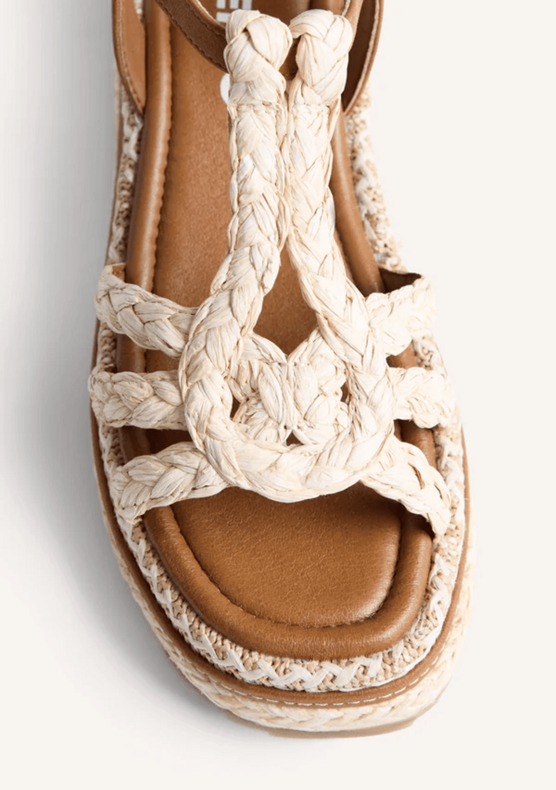 SANDALIAS CUÑA RAFIA HARCOURT - 2