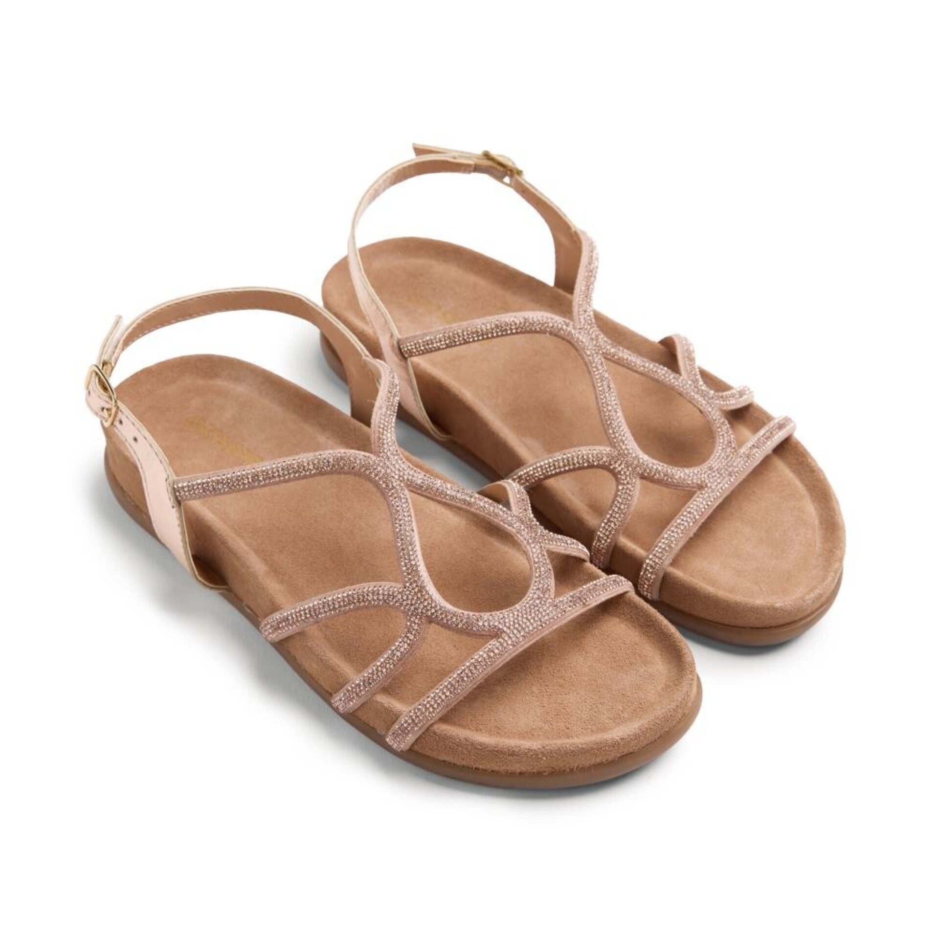 SANDALIAS PIEL PEDRERÍA EMKOANI - 4