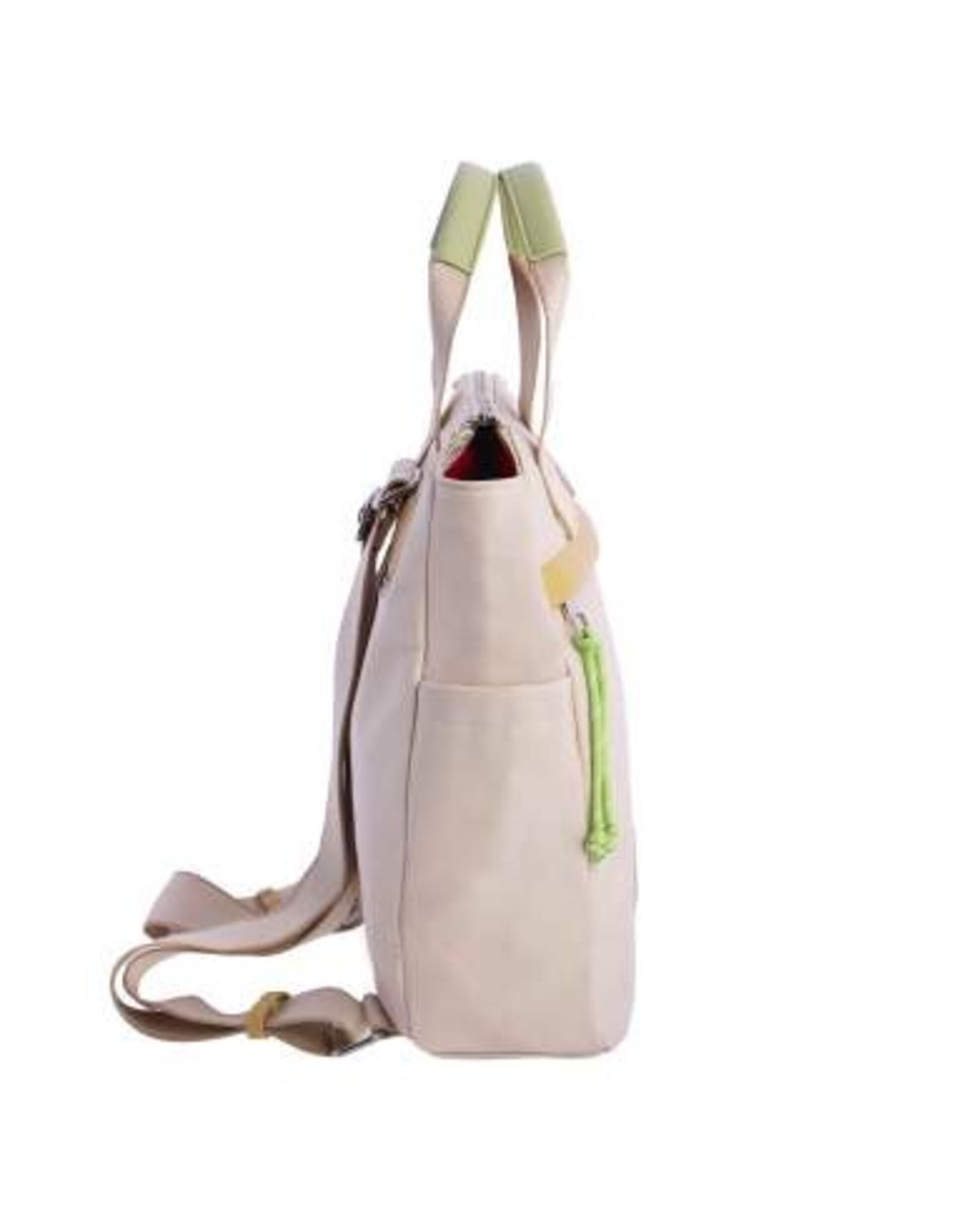 Mochila para mujer Perla de nailon con cremallera - 2