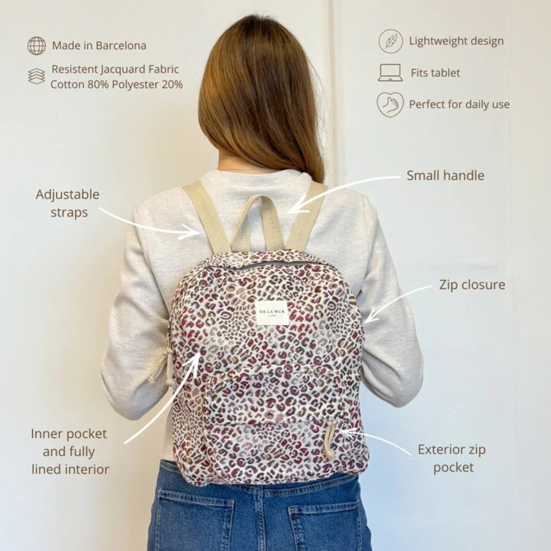 Mochila Bolsillo Talco - 2