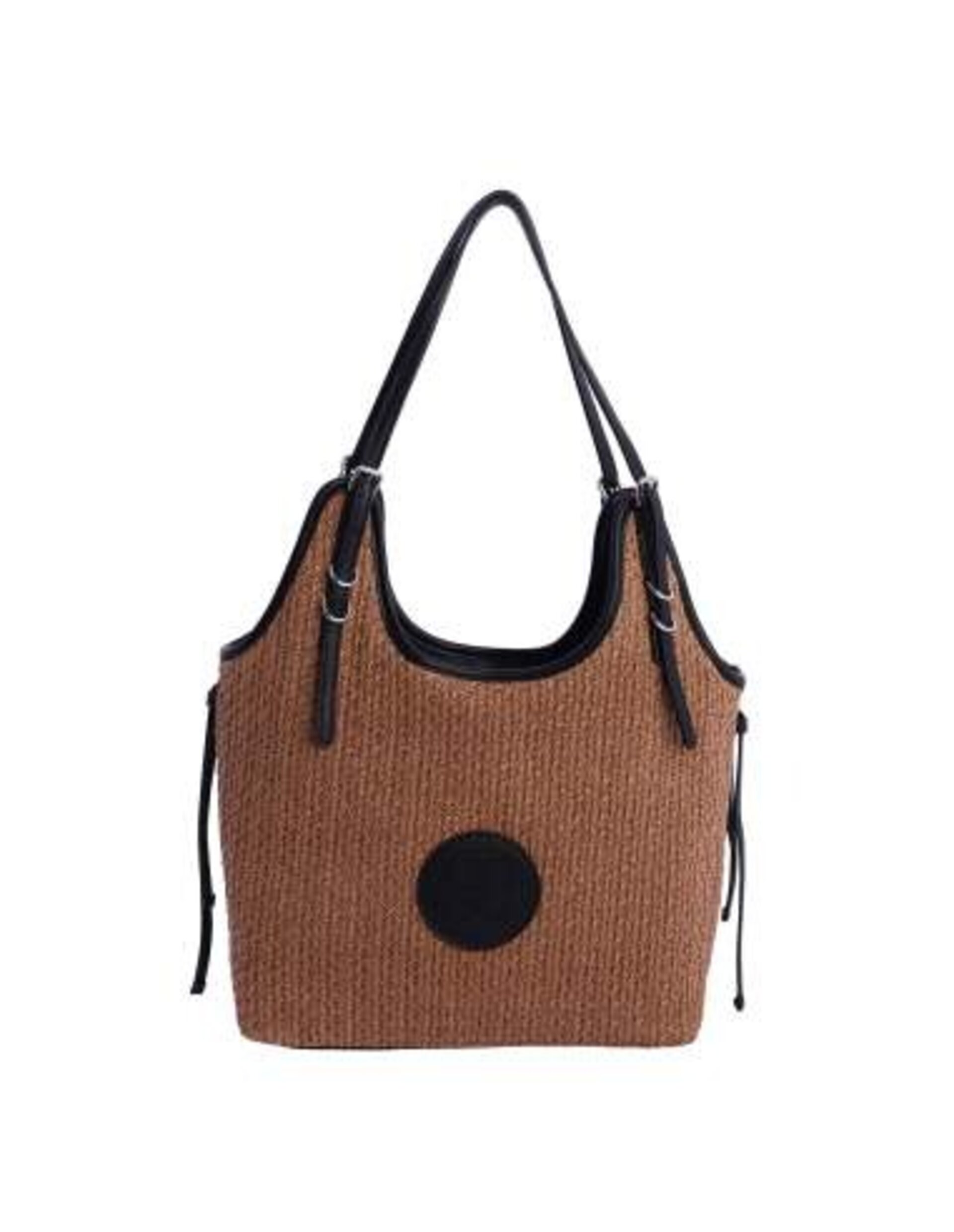Bolso de hombro para mujer Brisa de fibras naturales con cremallera - 1