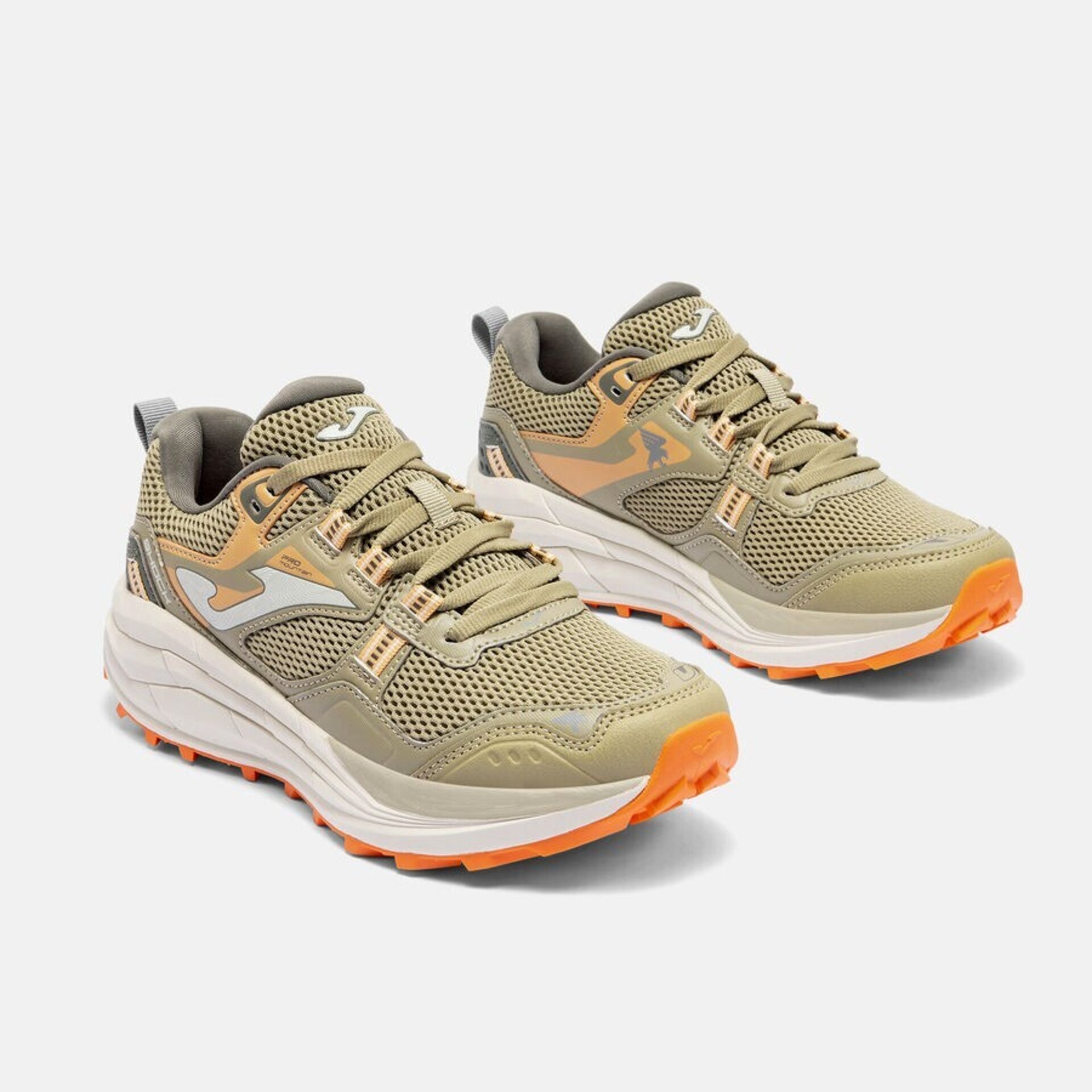Zapatillas trail Shock Lady 26 mujer beige naranja - 2
