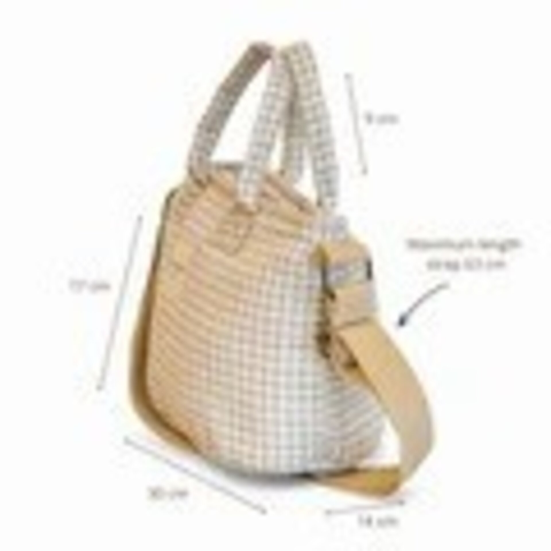 Bolso Capazo Vison - 2