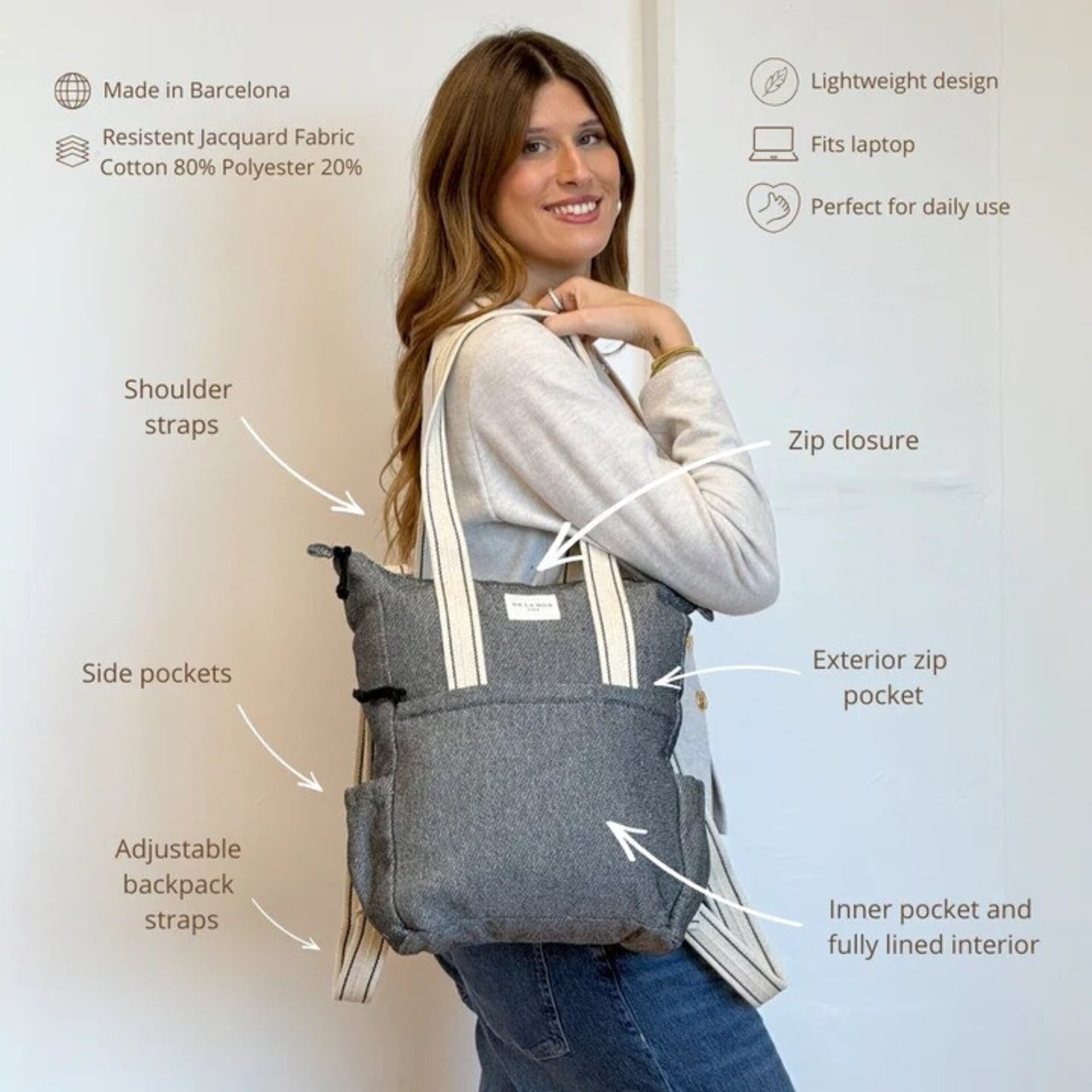 Mochila Bolso Sinay - 4