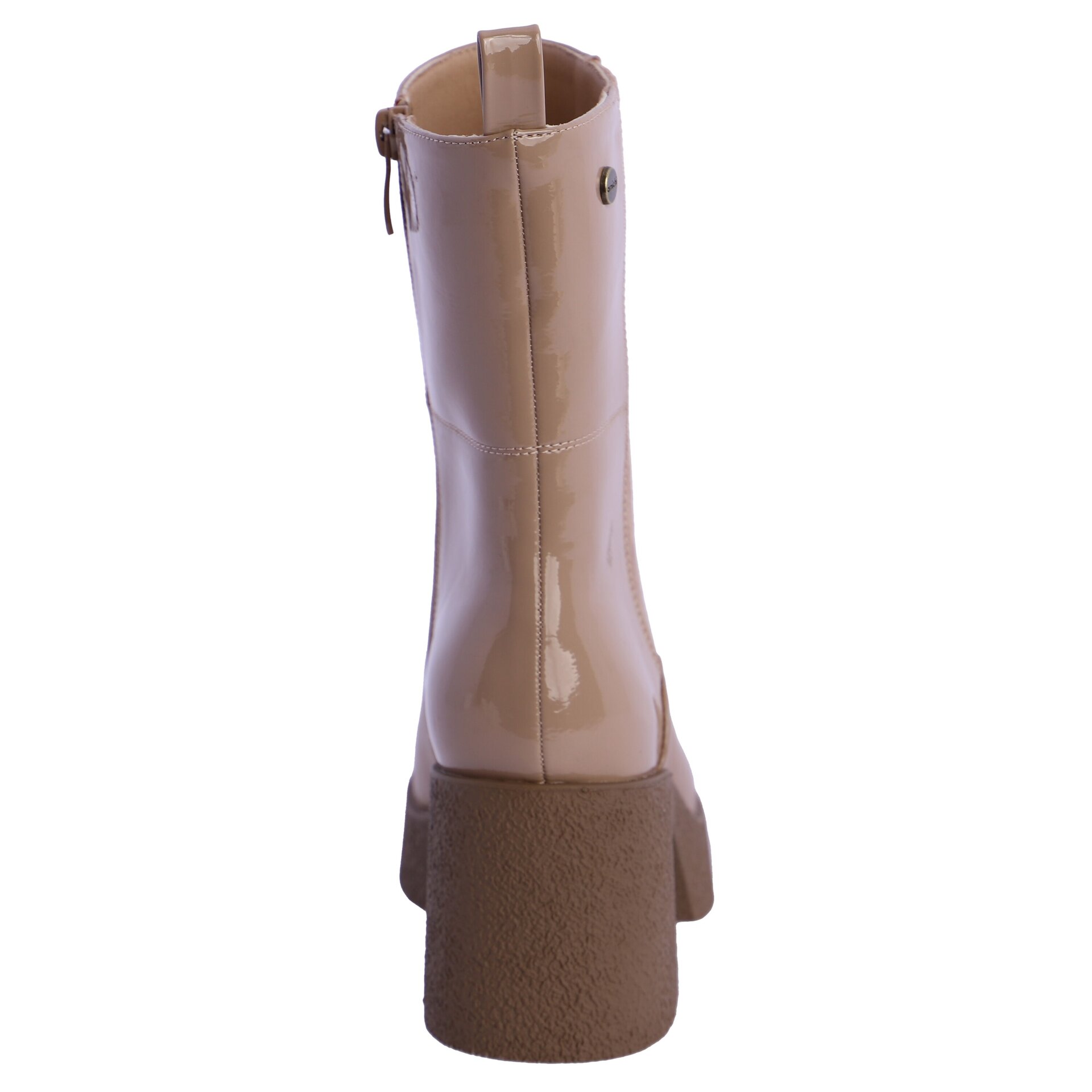 Botines para mujer Amichi Caléndula de piel sintética con cremallera - 3