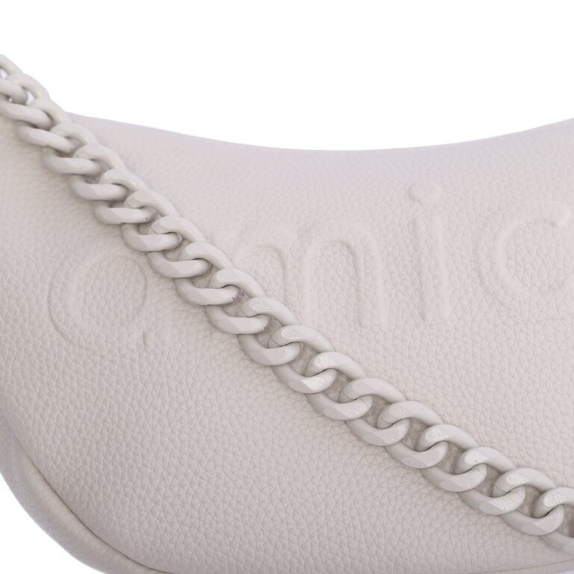 Bandolera marfil con cadena - 2