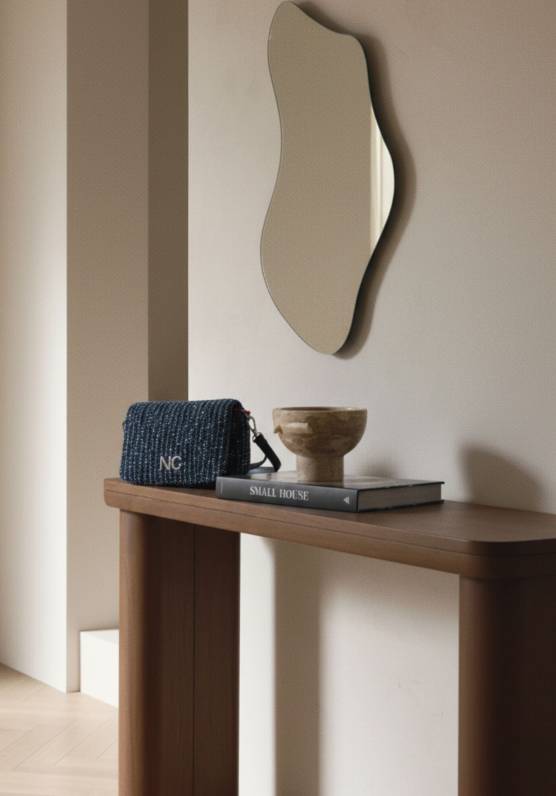 Bandolera denim lentejuelas Noco - 3