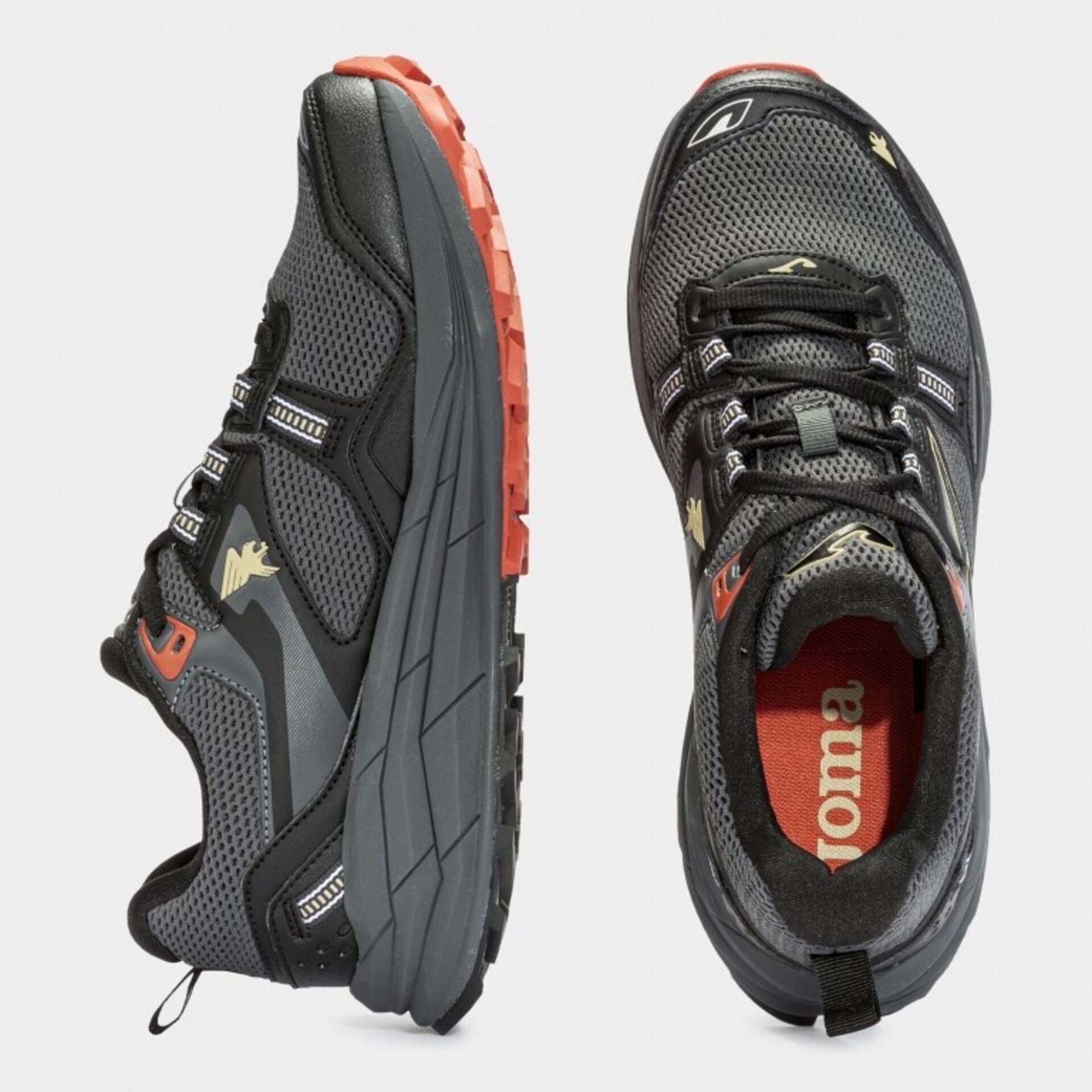 Zapatillas trail Shock Men 26 hombre negro - 2